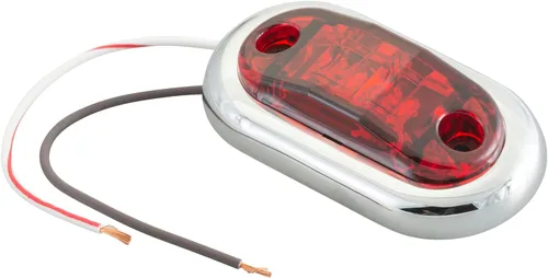 Miniatura 13 de Grote 49322 MicroNova Dot LED Luz Marcadora de Gálibo con Arandela Rojo