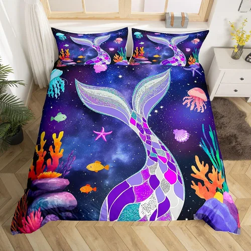 Miniatura 46 de Funda de edredón con estampado de mando de videojuegos para niños, tamaño individual (sin edredón), juego de ropa de cama Play Gamer para niños