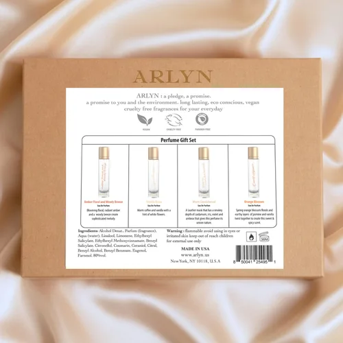 Miniatura 4 de ARLYN, Set de regalo Discovery de 4 piezas 1.76 onzas líquidas Eau de Parfum unisex, para hombres y mujeres , vegano, libre de crueldad