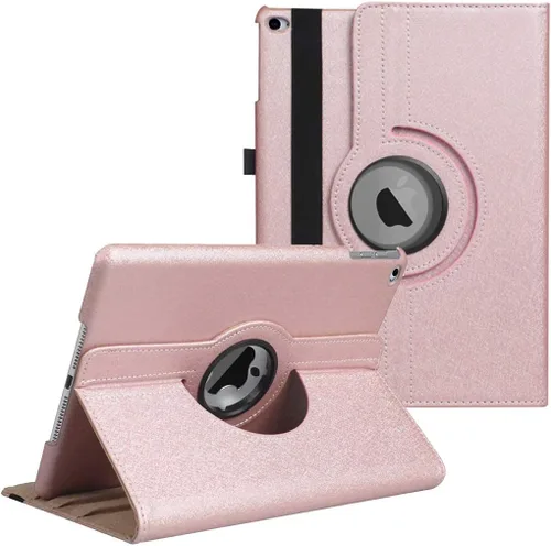 Miniatura 21 de Funda para iPad de 9.7 pulgadas 2018 2017/iPad Air 2 – Funda protectora con soporte giratorio de 360 grados, funda protectora inteligente