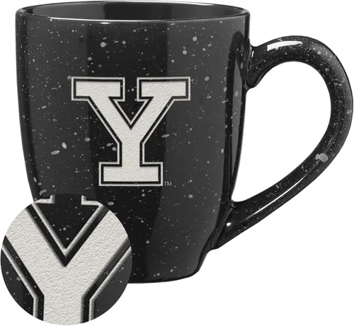 Miniatura 435 de Rico Industries NCAA Virginia Tech Hokies Maroon - Taza de café de cerámica grabada con láser, color del equipo, 16 onzas