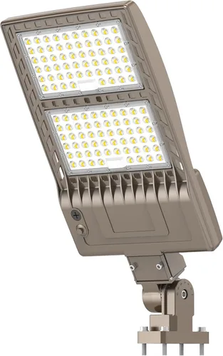 Miniatura 28 de Luces LED de estacionamiento de 480 V 150 W 21000 LM LED Shoebox Pole Lights Fixture 400W HID/HPS Reemplazo 5000K IP65 AC 277-480V UL Listado
