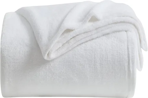 Miniatura 24 de KMUSET Manta de Tiro Súper Suave Premium de Franela de Forro Polar Sedosa Tamaño de Tiro Beige Microfibra Manta Ligera para Uso en Todas