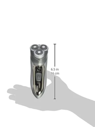 Miniatura 2 de Eltron Afeitadora recargable rotativa de triple cabezal 6555