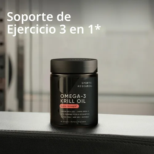 Miniatura 6 de Aceite de krill antártico (doble fuerza) 0.035 oz con astazantina. 60 cápsulas blandas. Suministro para 2 meses