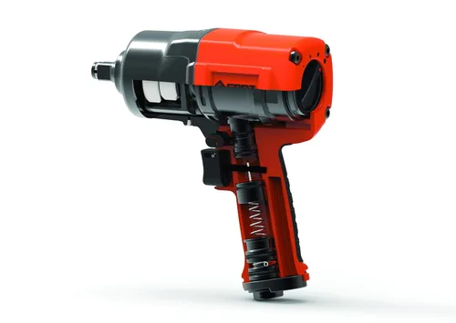 Miniatura 2 de Groz Llave de impacto neumática IPW-301, accionamiento de 1/2 pulgada, martillo doble de 902 pies-libra, cuerpo de aluminio de 8,000 RPM