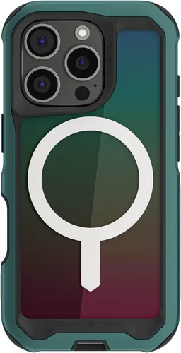 Miniatura 98 de Ghostek Atomic Slim - Funda protectora para iPhone 15 Pro Max, compatible con accesorios MagSafe, marco de metal de aluminio, funda de teléfono