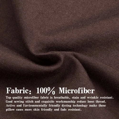 Miniatura 2 de NTBAY Sábana encimera de tamaño individual – Sábana encimera de microfibra cepillada – Sábana superior suave, sin arrugas, resistente a la Marrón