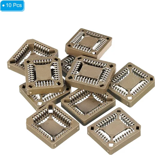 Miniatura 3 de PATIKIL PLCC32P IC Socket 32Pin 0.050 in Pitch SMT Dispositivos montados en superficie para placa PCB Paquete de 10