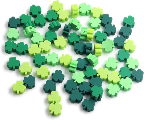 Miniatura 9 de 100 cuentas de arcilla polimérica mixta Heishi para hacer pulseras, aretes, collares, joyas Bola