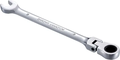 KATUR Juego de llaves de trinquete de 0.354 in, llave combinada de trinquete flexible de acero al cromo vanadio (0.354 in)