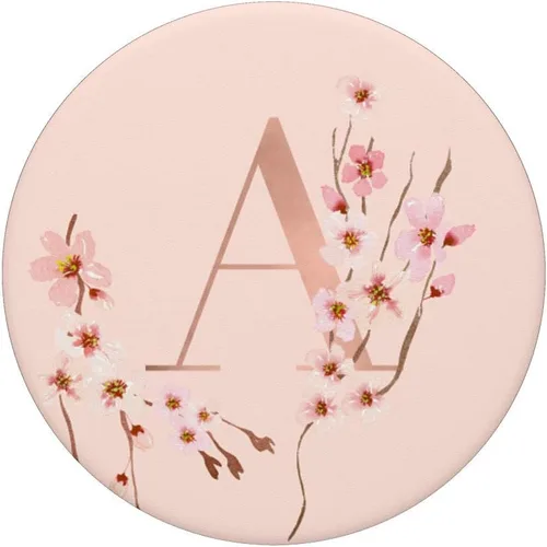Miniatura 3 de Cherry Blossom - Soporte para teléfonos y tabletas, diseño de flor japonesa, Negro