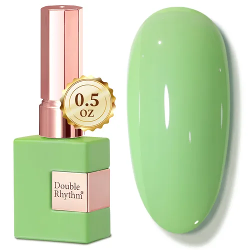 Miniatura 92 de Double Rhythm 15ml de esmalte de uñas en gel, color puro, mismo color, misma botella, esmalte de uñas de remoción para arte de manicura en salón