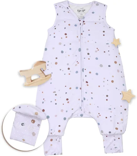 Miniatura 34 de Sleeveless Soft Baby & Toddler Sleeping Sack, Breathable with Adjustable Feet Cuffs & Anti-Slip Grip Gris