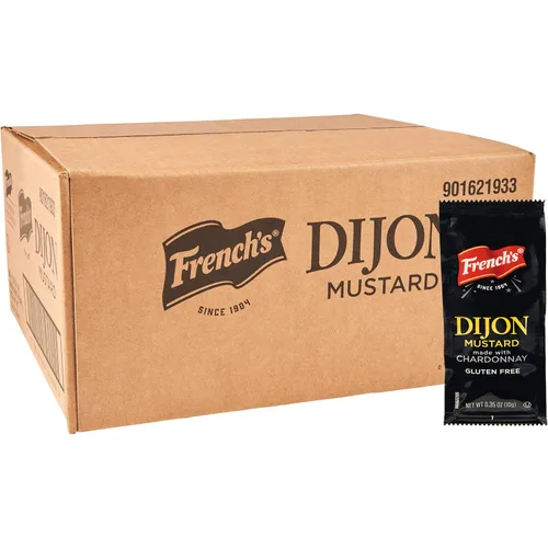 Miniatura 10 de French's Dijon Mostaza, 105 onzas, una botella de 105 onzas de mostaza Dijon con chardonnay, perfecta para crear lados exclusivos y recetas