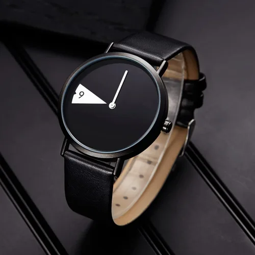Miniatura 4 de SHENGKE Women Minimalist Watch Ultra Thin Leather Strap Fashion Creative Waterproof Watch