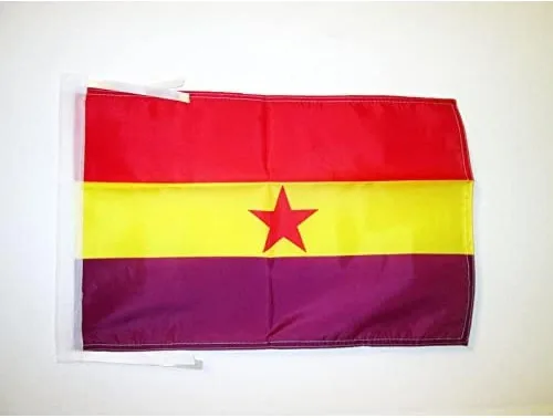 Miniatura 1119 de Bandera de México AZ FLAG, 45.7 x 30.5 cm, con cordones - Pequeñas banderas mexicanas de 30 x 45 cm - Bandera de 45.7 x 30.5 cm