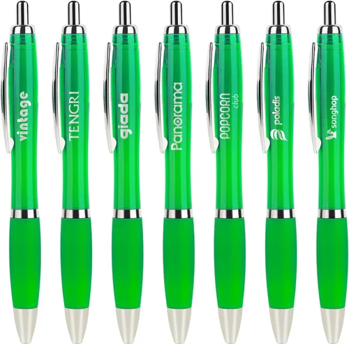 Miniatura 16 de 100 bolígrafos personalizados a granel personalizados con tu nombre, texto, mensaje para negocios, graduación, aniversarios