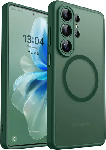 Miniatura 89 de CANSHN Funda diseñada para Samsung Galaxy A16-5G [protección completa de la cámara] [compatible con Magsafe] funda protectora trasera translúcida