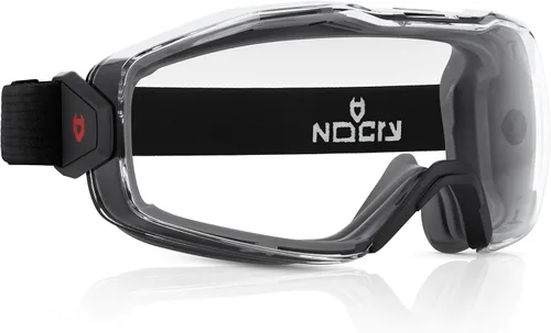 Miniatura 11 de NoCry Máscara de protección facial de seguridad para el trabajo con tecnología antivaho y antiarañazos de alta calidad, resistente certificado ANSI