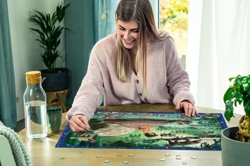 Miniatura 4 de Ravensburger Disney Collector's Edition Jungle Book - Rompecabezas de 1000 piezas para adultos, cada pieza es única, la tecnología Softclick