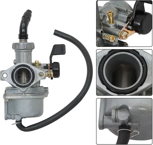 Miniatura 3 de ALL-CARB Carburador PZ22 de 0.866 in con filtro de aire de repuesto para 110cc 125cc SSR Sunl Taotao Pit Bike ATV Carb