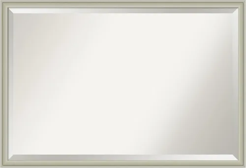 Miniatura 7 de Amanti Art Espejo de baño, espejo de pared dorado Florence para usar como espejo de tocador de baño sobre fregadero (21.75 x 17.75 pulgadas), espejo