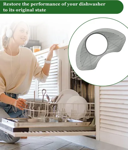 Miniatura 6 de Filtro grueso de plástico de repuesto para lavavajillas #WD22X25465 partes se adapta a lavavajillas GE Hotpoint, reemplaza 4962337, AP6976529