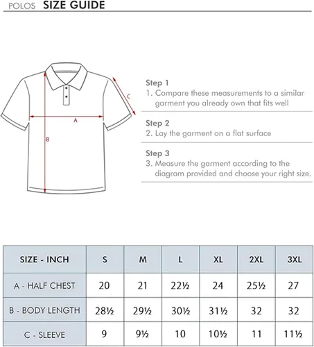 Miniatura 7 de Camisas de golf para hombre - Polo de manga corta con estampado de rendimiento que absorbe la humedad
