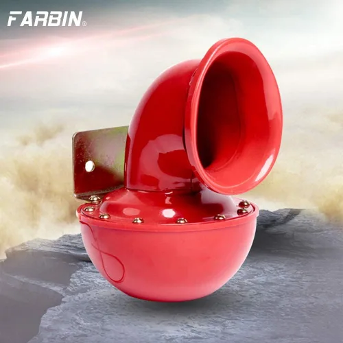 Miniatura 2 de FARBIN Bocinas súper fuertes de 12 V, bocina eléctrica con sonido de toro fuerte, bocina de aire para automóvil, motocicleta, camión, barco