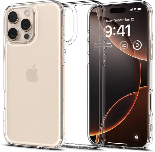 Miniatura 35 de Spigen Funda para iPhone 12 Mini, ultra híbrida, sin anillo magnético, antiamarilleo, transparente