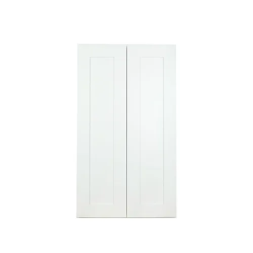 Miniatura 3 de Hollywood Fabiani Design - Armario de cocina de pared de 27 pulgadas de ancho x 12 pulgadas de profundidad x 42 pulgadas de alto, color blanco