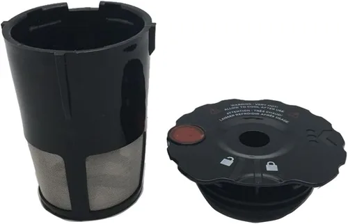 Miniatura 2 de 2 filtros de café reutilizables negros para Keurig 119367 2.0 My K-Cup Modelo actualizado: serie K200/K300/K400/K500, funciona con todas las series