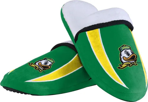 Miniatura 19 de FOCO mens NCAA College Team Logo Sherpa Moccasin Slippers