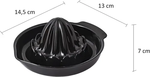Miniatura 2 de BranQ Home essential 5901098107044 Exprimidor de cítricos Tritan, Plástico, Negro