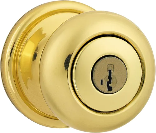 Miniatura 13 de Kwikset Hancock - Pomo de puerta interior de privacidad con cerradura, manija de puerta para baño y dormitorio, perilla de puerta con cerradura