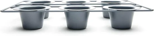 Miniatura 11 de Fox Run Molde Antiadherente para Popovers, Molde para Pudín Yorkshire de 6 Tazas, Gris