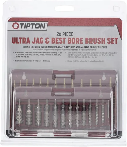 Miniatura 4 de Tipton Juego de 26 piezas de ultra limpieza y cepillo de mejor diámetro en estuche de almacenamiento etiquetado calibre para limpieza