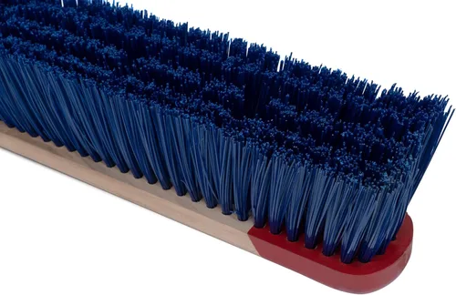 Miniatura 8 de Harper Escoba de empuje de 24 pulgadas con cerdas rígidas, superficie rugosa húmeda/seca al aire libre de alta calidad, para mantillo, grava, secado