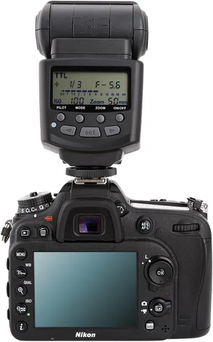 Miniatura 8 de Meike MK430N TTL Flash de cámara Speedlite con pantalla LCD compatible con cámaras Nikon D7100 D5300 D5200 D3500 D3100 D600 D800 D3200 D90 D80 D300