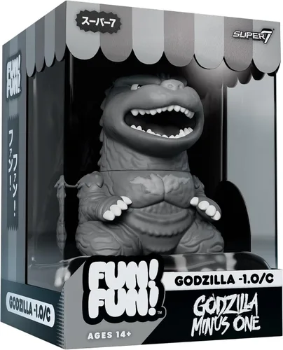 Miniatura 2 de Super7 Fun! Fun! Figura de vinilo Toho Godzilla Minus One (escala de grises) de 5 pulgadas, kaiju coleccionable, edición limitada, exclusivo
