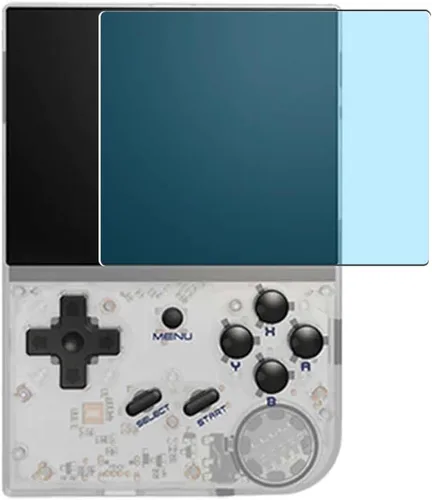 Paquete de 3 protectores de pantalla anti luz azul, compatible con Anbernic RG35xx TPU (protectores de vidrio templado)