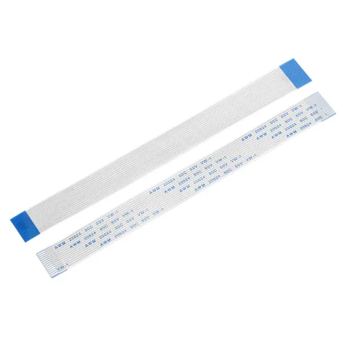 Miniatura 90 de uxcell Cable plano flexible, 5.906 in, 0.039 in, 4 pines, FPC FFC, cable de cinta flexible para TV LCD, audio de automóvil, reproductor de DVD, 10
