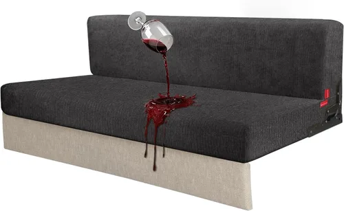 Miniatura 40 de Fundas de cojín impermeables para sofá, funda elástica lavable con diseño elástico antideslizante, protector de muebles para mascotas y niños
