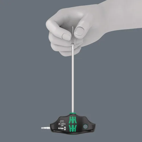 Miniatura 2 de WERA 05023369001 467 TORX® HF Destornillador con mango en T con función de sujeción, TX 0.315 x 3.937 in