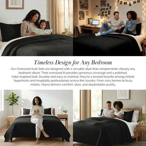Miniatura 6 de Southshore Fine Living, Inc. Edredones, Juego de ropa de cama de edredón tamaño Queen/Full, Ropa de cama resistente a manchas y pelo de mascotas, 09