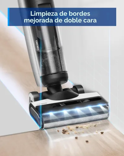 Miniatura 6 de Aspiradora inalámbrica Tineco Floor ONE S7 FlashDry Smart para seco y húmedo, tiempo de ejecución prolongado, ideal para desordenes pegajosos