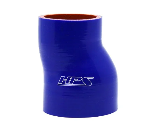 HPS Rendimiento 2-1/2" - 3" ID, 6" de longitud, manguera de acoplador reductor de compensación de silicona, alta temperatura reforzada de 4 capas,