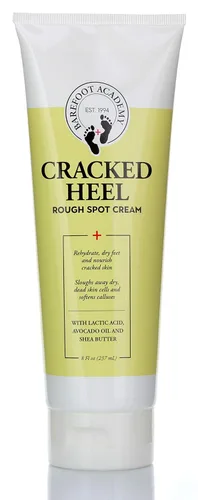 Barefoot Academy Crema exfoliante e hidratante para el cuidado de los pies de alta resistencia para callos, piel muerta, talones duros, talones