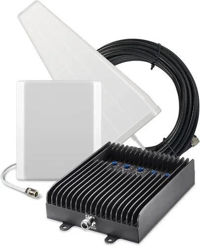 Miniatura 4 de SureCall Fusion5s 2.0 Amplificador de señal de teléfono celular para el hogar y la oficina de hasta 10000 pies cuadrados, antenas Omni Dome